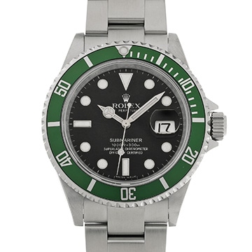 ロレックス サブマリーナ デイト 16610LV ブラック メンズ 時計 【中古】【wristwatch】