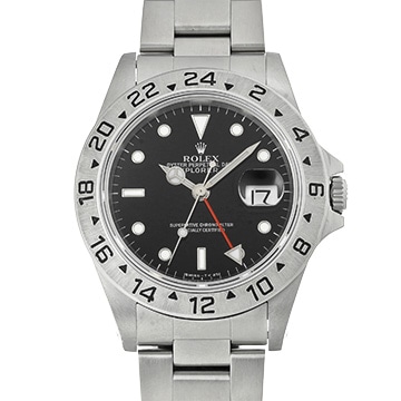 ロレックス エクスプローラーII 16570 ブラック メンズ 時計 【中古】【wristwatch】