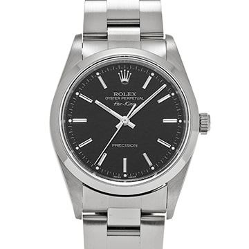 ロレックス エアキング 14000M ブラック メンズ 時計 【中古】【wristwatch】