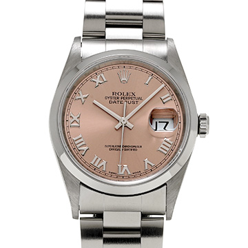 ロレックス デイトジャスト 16200 ピンク メンズ 時計 【中古】【wristwatch】