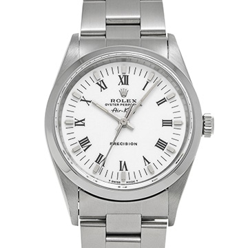 ロレックス エアキング 14000 ホワイト メンズ 時計 【中古】【wristwatch】