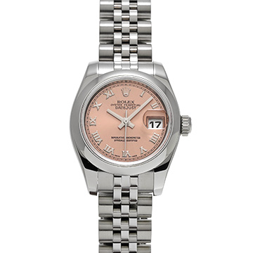 ロレックス デイトジャスト 26 179160 ピンク レディース 時計 【中古】【wristwatch】