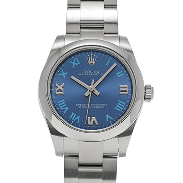 ロレックス オイスターパーペチュアル 31 177200 アズーロブルー ユニセックス 時計 【中古】【wristwatch】