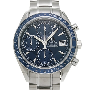 オメガ スピードマスター デイト 3212.80 ブルー メンズ 時計 【中古】【wristwatch】