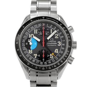 オメガ スピードマスター マーク40 AM/PM 3520.53 グレー/ブラック メンズ 時計 【中古】【wristwatch】