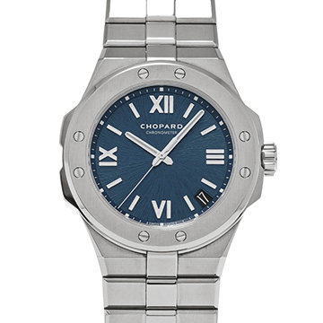 ショパール アルパイン イーグル ラージ 298600-3001 ブルー メンズ 時計 【中古】【wristwatch】