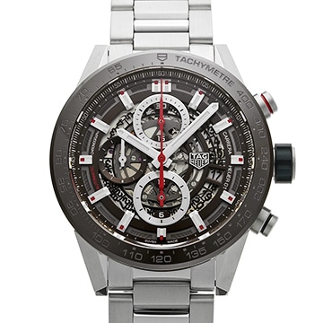 タグ ホイヤー カレラ キャリバーホイヤー01 クロノグラフ CAR201U.BA0766 ブラウン メンズ 時計 【中古】【wristwatch】