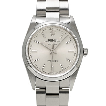 ロレックス エアキング 14000 シルバー メンズ 時計 【中古】【wristwatch】