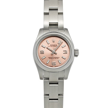 ロレックス オイスターパーペチュアル 26 176200 ピンク レディース 時計 【中古】【wristwatch】