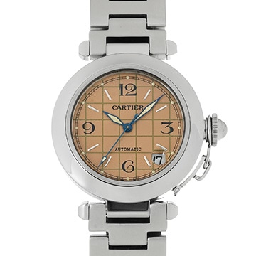カルティエ パシャC W31024M7 ピンク ユニセックス 時計 【中古】【wristwatch】