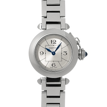 カルティエ ミスパシャ W3140007 シルバー レディース 時計 【中古】【wristwatch】