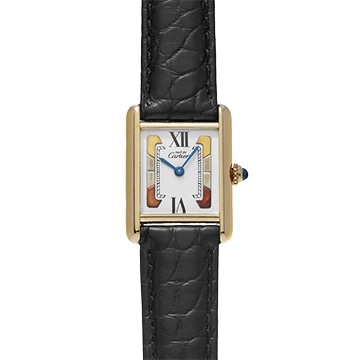 カルティエ マストタンク ヴェルメイユ 5057001 ホワイト レディース 時計 【中古】【wristwatch】