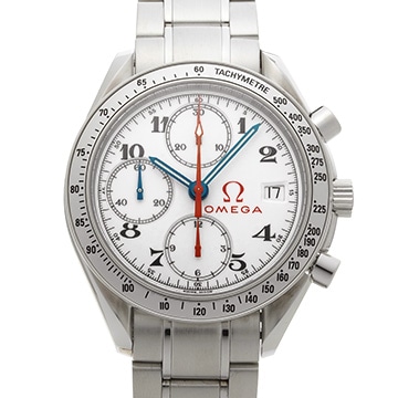 オメガ スピードマスター デイト 3515.20 ホワイト メンズ 時計 【中古】【wristwatch】