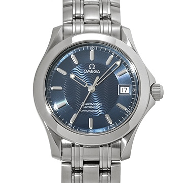 オメガ シーマスター 120 2501.81 ブルー メンズ 時計 【中古】【wristwatch】
