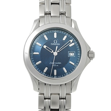 オメガ シーマスター 120 クォーツ 2511.81 ブルー メンズ 時計 【中古】【wristwatch】