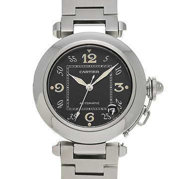 カルティエ パシャC W31043M7 ブラック ユニセックス 時計 【中古】【wristwatch】