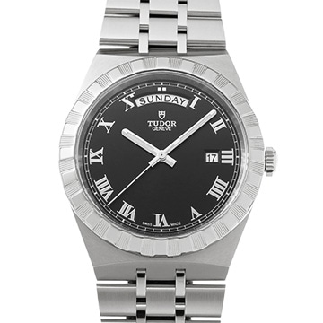 チューダー / チュードル ロイヤル 28600 ブラック メンズ 時計 【中古】【wristwatch】