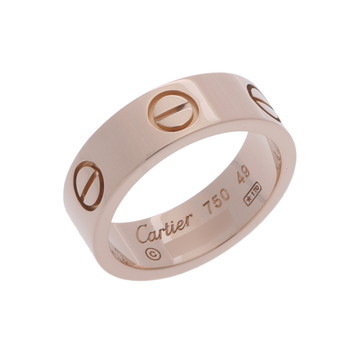 カルティエ ラブリング #49 ゴールド B4047149 K18ピンクゴールド PG レディース ジュエリー 【中古】【jewelry】