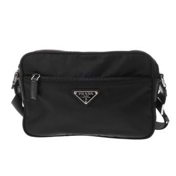 プラダ ショルダーバッグ 2023年SS Re-Nylon ブラック 1BC167 ナイロン レディース バッグ 【中古】【bag】