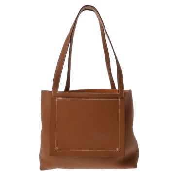 エルメス カバセリエ 31 ゴールド トリヨンクレマンス レディース バッグ 【中古】【bag】