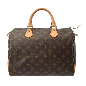 ルイ ヴィトン モノグラム スピーディ 30 マロン M41526 モノグラムキャンバス ユニセックス バッグ 【中古】【bag】