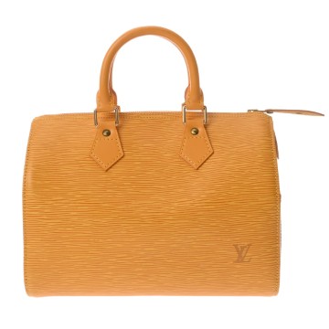 ルイ ヴィトン エピ スピーディ 25 タッシリイエロー M43019 エピレザー レディース バッグ 【中古】【bag】