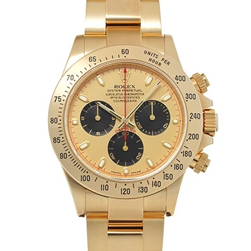 ロレックス コスモグラフ デイトナ 116528 シャンパン/ブラック メンズ 時計 【中古】【wristwatch】