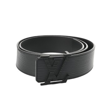 ルイ ヴィトン エピ サンチュールLVイニシャル #85  ブラック M9229 エピレザー メンズ 【中古】【other】