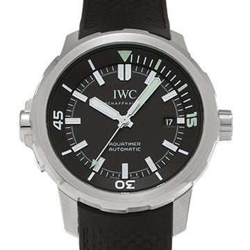 IWC アクアタイマー オートマチック IW328802 ブラック メンズ 時計 【中古】【wristwatch】