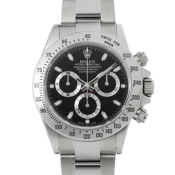 ロレックス コスモグラフ デイトナ 116520 ブラック メンズ 時計 【中古】【wristwatch】
