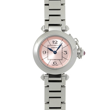 カルティエ ミスパシャ W3140008 ピンク レディース 時計 【中古】【wristwatch】