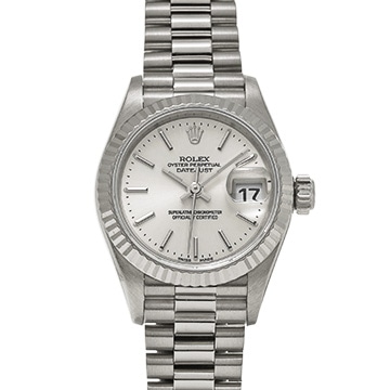 ロレックス デイトジャスト 79179 シルバー レディース 時計 【中古】【wristwatch】