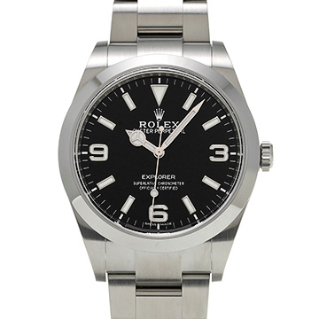 ロレックス エクスプローラー 214270 ブラック メンズ 時計 【中古】【wristwatch】