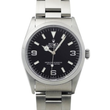 ロレックス エクスプローラー 14270 ブラック メンズ 時計 【中古】【wristwatch】