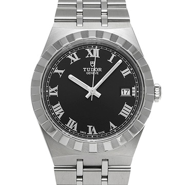 チューダー / チュードル ロイヤル 28500 ブラック メンズ 時計 【中古】【wristwatch】