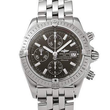 ブライトリング クロノマット エボリューション A156Q25PA ブラウン メンズ 時計 【中古】【wristwatch】