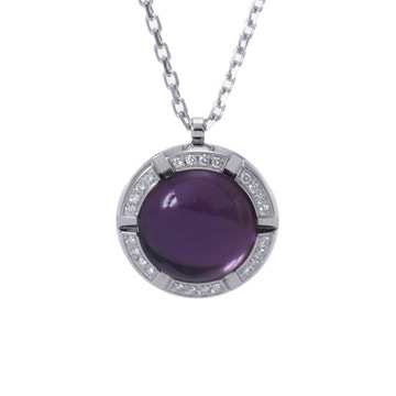 ショーメ クラスワン クルーズ ネックレス ゴールド K18ホワイトゴールド WG レディース ジュエリー 【中古】【jewelry】