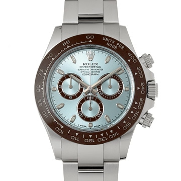 ロレックス コスモグラフ デイトナ 116506 アイスブルー/チェスナットブラウン メンズ 時計 【中古】【wristwatch】
