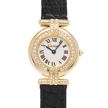 カルティエ コリゼ - アイボリー レディース 時計 【中古】【wristwatch】