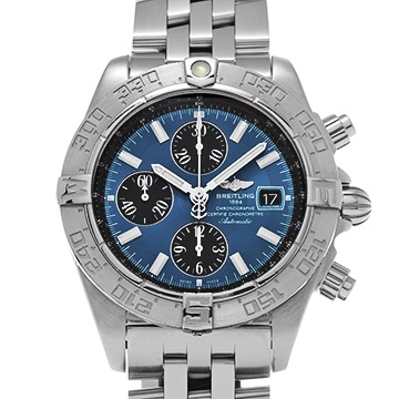ブライトリング ギャラクティック クロノグラフ　II A13364 ブルー/ブラック レディース 時計 【中古】【wristwatch】