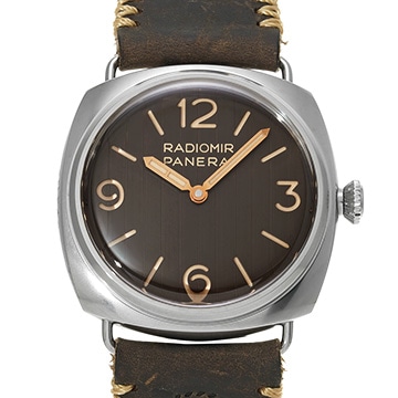 パネライ ラジオミール アイリーン PAM01243 ブラウン メンズ 時計 【中古】【wristwatch】