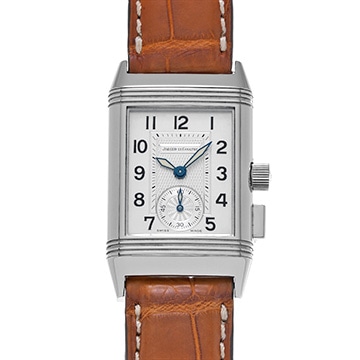 ジャガー ルクルト レベルソ メモリー Q2558470 シルバー/ブラック メンズ 時計 【中古】【wristwatch】