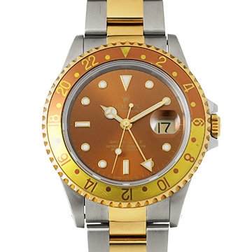 ロレックス GMTマスターII 16713 ブラウン メンズ 時計 【中古】【wristwatch】