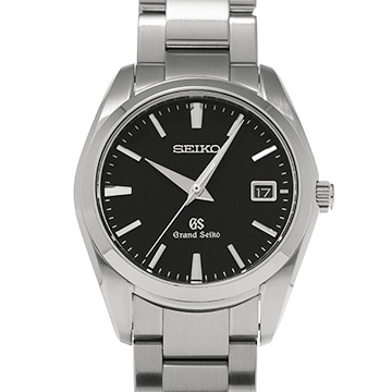 グランドセイコー ヘリテージコレクション クォーツ SBGX061 ブラック メンズ 時計 【中古】【wristwatch】
