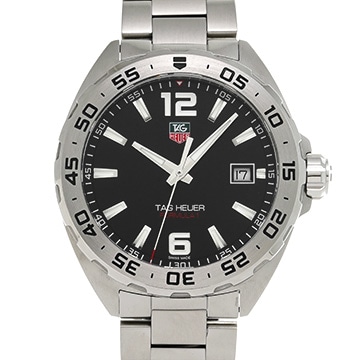 タグ ホイヤー フォーミュラ1 クォーツ WAZ1112.BA0875 ブラック メンズ 時計 【中古】【wristwatch】