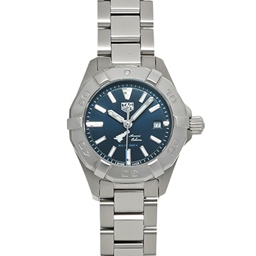 タグ ホイヤー アクアレーサー クォーツ WWF 奄美大島 WBD1417.BA0741 ブルー レディース 時計 【中古】【wristwatch】