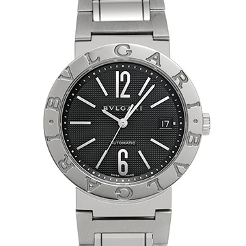 ブルガリ ブルガリブルガリ BB38SSAUTO ブラック メンズ 時計 【中古】【wristwatch】