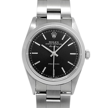ロレックス エアキング 14000 ブラック メンズ 時計 【中古】【wristwatch】