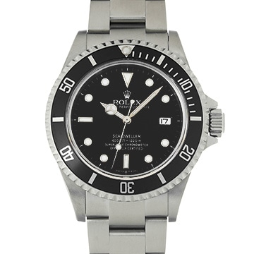 ロレックス シードゥエラー 16600 ブラック メンズ 時計 【中古】【wristwatch】