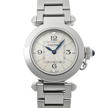 カルティエ パシャ ドゥ カルティエ 30mm WSPA0021 シルバー レディース 時計 【中古】【wristwatch】